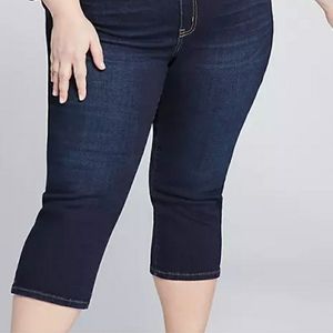 High-Rise 3-Button Pedal Jegging - LANE BRYANT 28